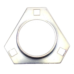 Bearing Flangette 1.000 - 3 hole