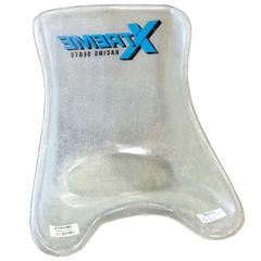 Xtreme Clear - Standard Flex - Flat Bottom - Fiberglass Seat