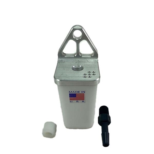 Lightweight Catch Can with 90 Degree Mount