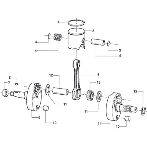 #8 Key 03 x 5 for Sprocket