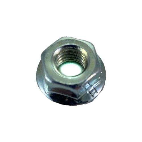Flange Hex Nut 8mm x 1.25 - Serrated