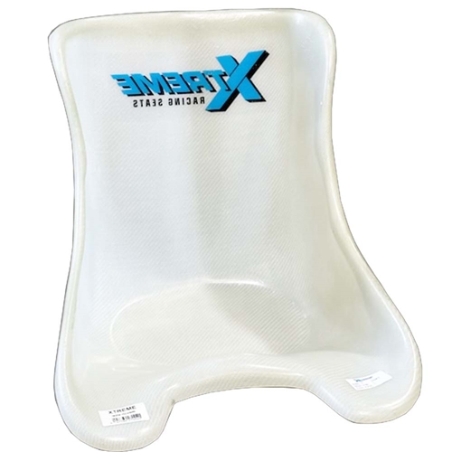 Xtreme White - Medium Flex - Flat Bottom - Fiberglass Seat