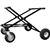Streeter Shorty Big Foot 1" Roller Stand with Tray - Black -TSR Pickup Only