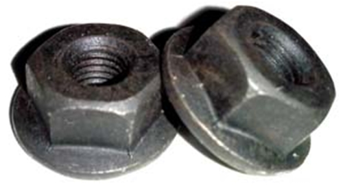 Flange Nut 1/4"-28 w/1/2" Hex (12 Pack)