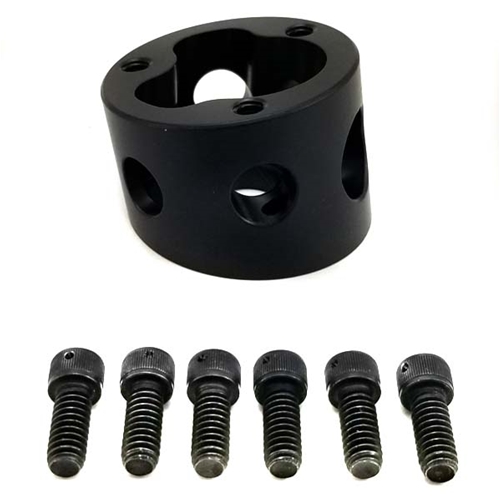 Steering Wheel Hub - Angled w/Drilled Bolts