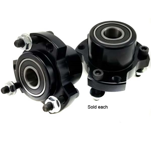 Front Hub - Black with 5/8" Bearing