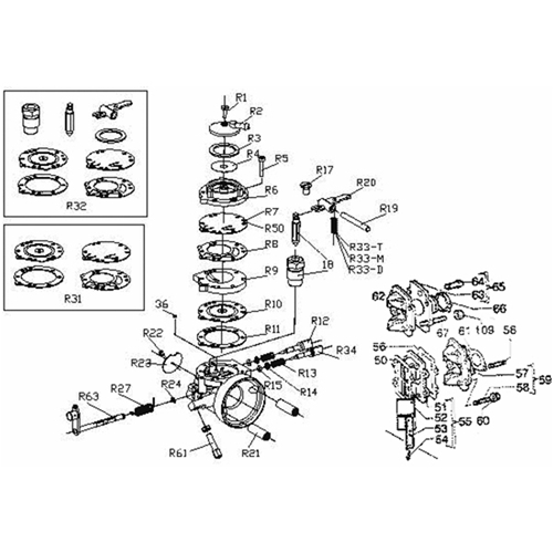 #59 VX Manifold for Reed Cage