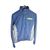 Fleece Jacket Blue/Gray - Zippered w/Logo